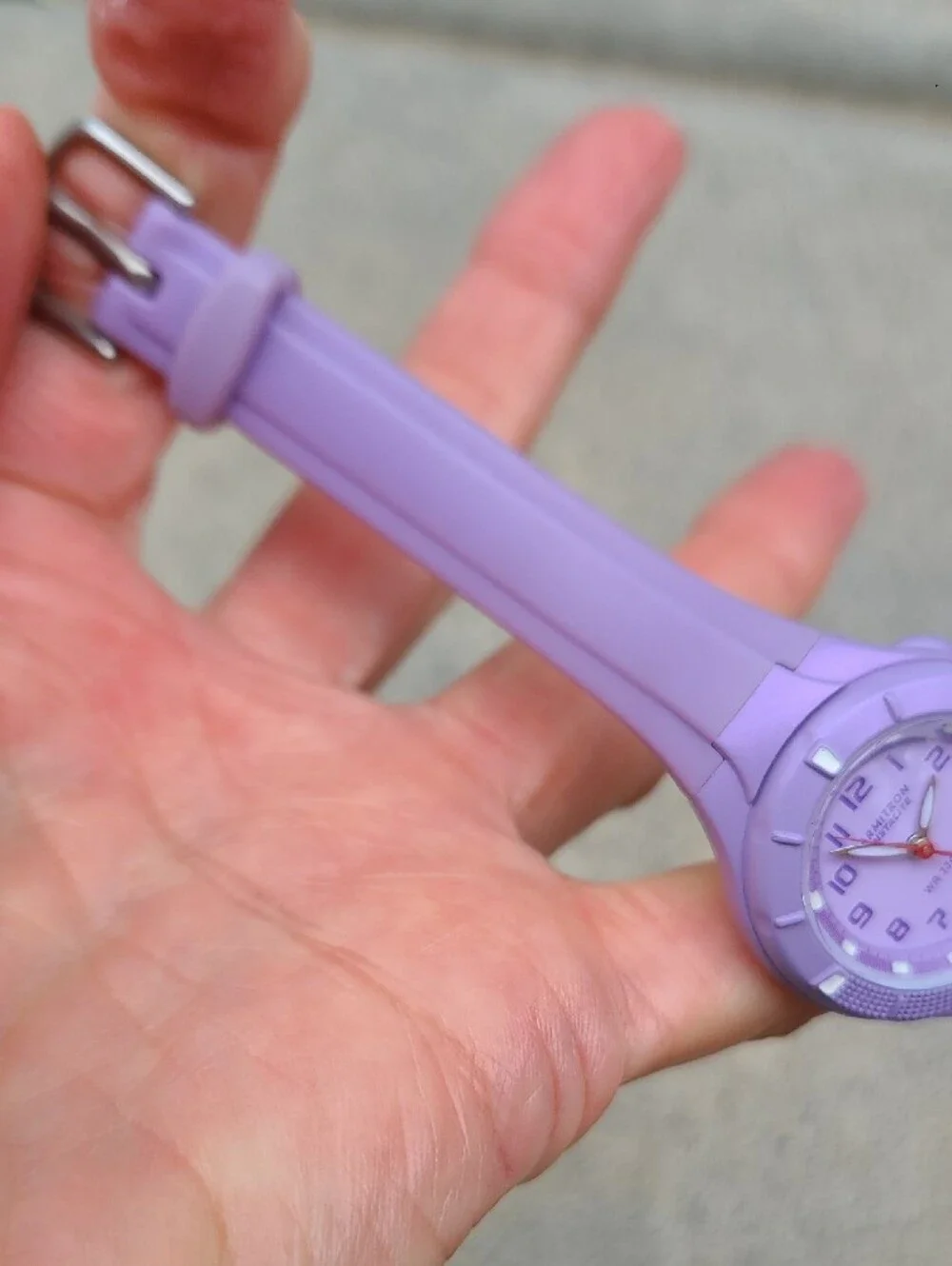 Armitron Lavender Resin Sport Watch